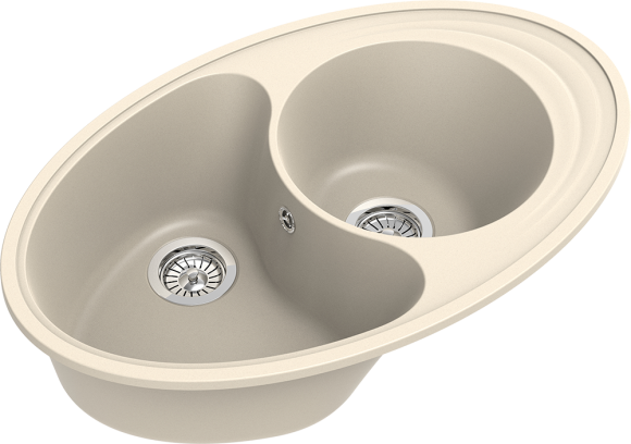 EWIGSTEIN Мойка ELEGANT W90KF 1,5-чаши+крыло 820*520мм крем арт.EW- EWIGSTEIN Мойка ELEGANT W90KF 1,5-чаши+крыло 820*520мм крем арт.EW-