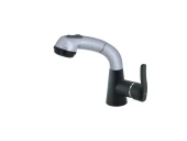 EWIGSTEIN Смеситель для кухни боковой с выдвижной лейкой D-40мм черный арт.