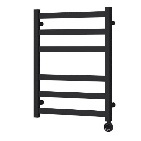 Полотенцесушитель электрический Point Меркурий PN83156BE П6 500x600 левый/правый, черный Полотенцесушитель электрический Point Меркурий PN83156BE П6 500x600 левый/правый, черный