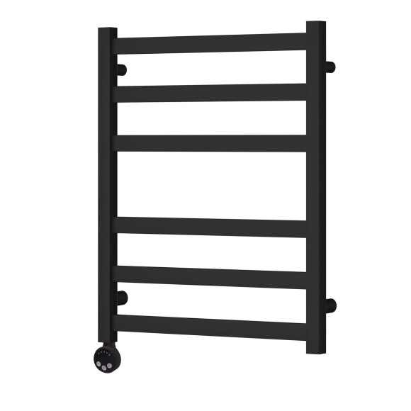 Полотенцесушитель электрический Point Меркурий PN83156BE П6 500x600 левый/правый, черный Полотенцесушитель электрический Point Меркурий PN83156BE П6 500x600 левый/правый, черный