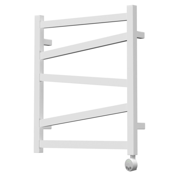 Полотенцесушитель электрический Point Феникс PN15156WE П5 500x600 левый/правый, белый Полотенцесушитель электрический Point Феникс PN15156WE П5 500x600 левый/правый, белый