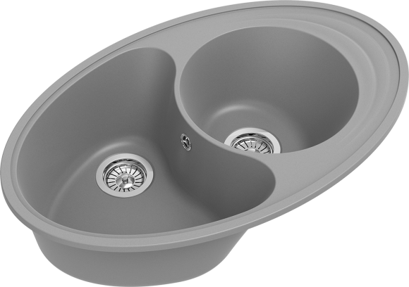 EWIGSTEIN Мойка ELEGANT W90KF 1,5-чаши+крыло 820*520мм серый металлик арт.EW- EWIGSTEIN Мойка ELEGANT W90KF 1,5-чаши+крыло 820*520мм серый металлик арт.EW-