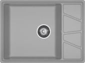 GRANFEST Мойка VERTEX 780L  1-чаша+крыл 780*500мм серый арт.GF-