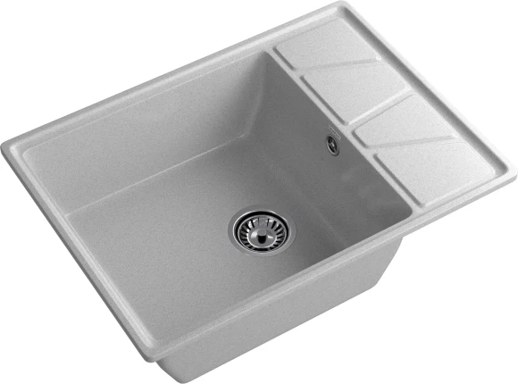 GRANFEST Мойка VERTEX 780L  1-чаша+крыл 780*500мм серый арт.GF-