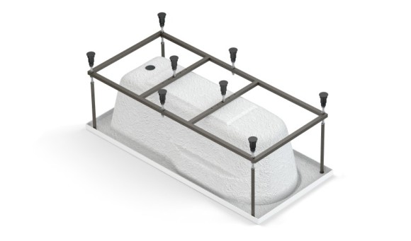 Ванна прямоугольная SANTANA 160x70