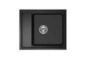 KS-6004, ЧЁРНЫЙ, кухонная мойка, кварц