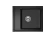 KS-6004, ЧЁРНЫЙ, кухонная мойка, кварц