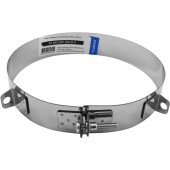 Хомут обжимной под растяжку (нерж.ст. 0,5мм) Ф250 Хомут обжимной под растяжку (нерж.ст. 0,5мм) Ф250