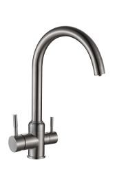 Смеситель ULGRAN U-020-304, нержавеющая сталь Смеситель ULGRAN U-020-304, нержавеющая сталь