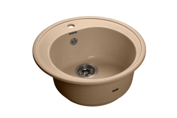 GRANFEST Мойка RONDO 510  1-чаша D-508мм топаз арт.GF-