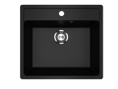 Мойка Ulgran U-104-344, ультра-черный