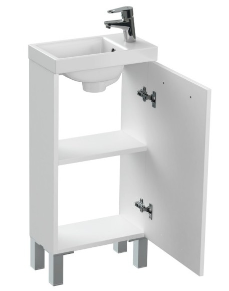 Тумба под раковину напольная MELAR 40 для COMO 40 белый Тумба под раковину напольная MELAR 40 для COMO 40 белый