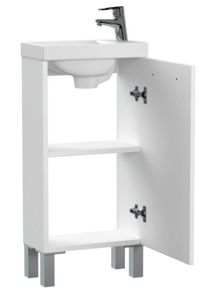 Тумба под раковину напольная MELAR 40 для COMO 40 белый Тумба под раковину напольная MELAR 40 для COMO 40 белый