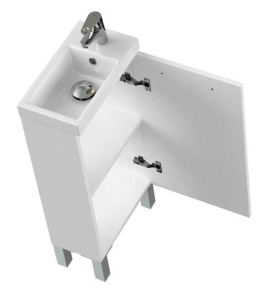 Тумба под раковину напольная MELAR 40 для COMO 40 белый Тумба под раковину напольная MELAR 40 для COMO 40 белый