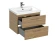 Тумба под раковину подвесная LARA 60 для COMO 60 орех Тумба под раковину подвесная LARA 60 для COMO 60 орех