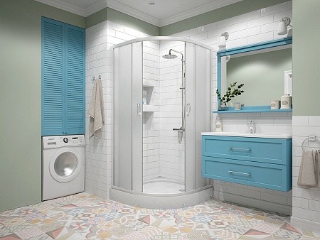 Душевой уголок Erlit ER0509-C3 (900*900*1950) Душевой уголок Erlit ER0509-C3 (900*900*1950)