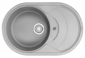 7801, АЛЮМИНИУМ, кухонная мойка, кварц