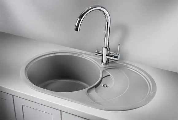 7801, АЛЮМИНИУМ, кухонная мойка, кварц 7801, АЛЮМИНИУМ, кухонная мойка, кварц