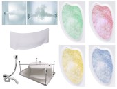 Комплект Акриловая ванна TIMO IVA1610L+Каркас + Слив-перелив+Гидромассаж 6 форсунок+Гидромассаж спины 3 форсунки+Хромотерапия+Фронтальная панель Комплект Акриловая ванна TIMO IVA1610L+Каркас + Слив-перелив+Гидромассаж 6 форсунок+Гидромассаж спины 3 форсунки+Хромотерапия+Фронтальная панель