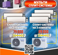 Мульти сплит-системы комплекты
